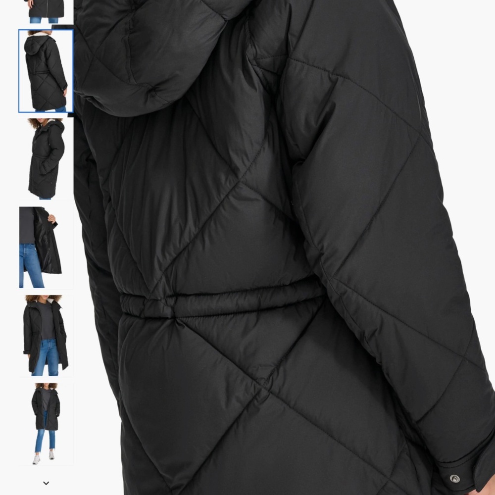 Levi's Diamond Quilted Water Resistant Parka, size L - Picture 13 of 16